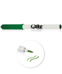 34991B/V pennarello punta slim brush verde