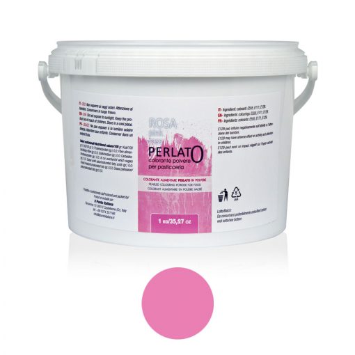 Colorante polvere perlato 1kg rosa