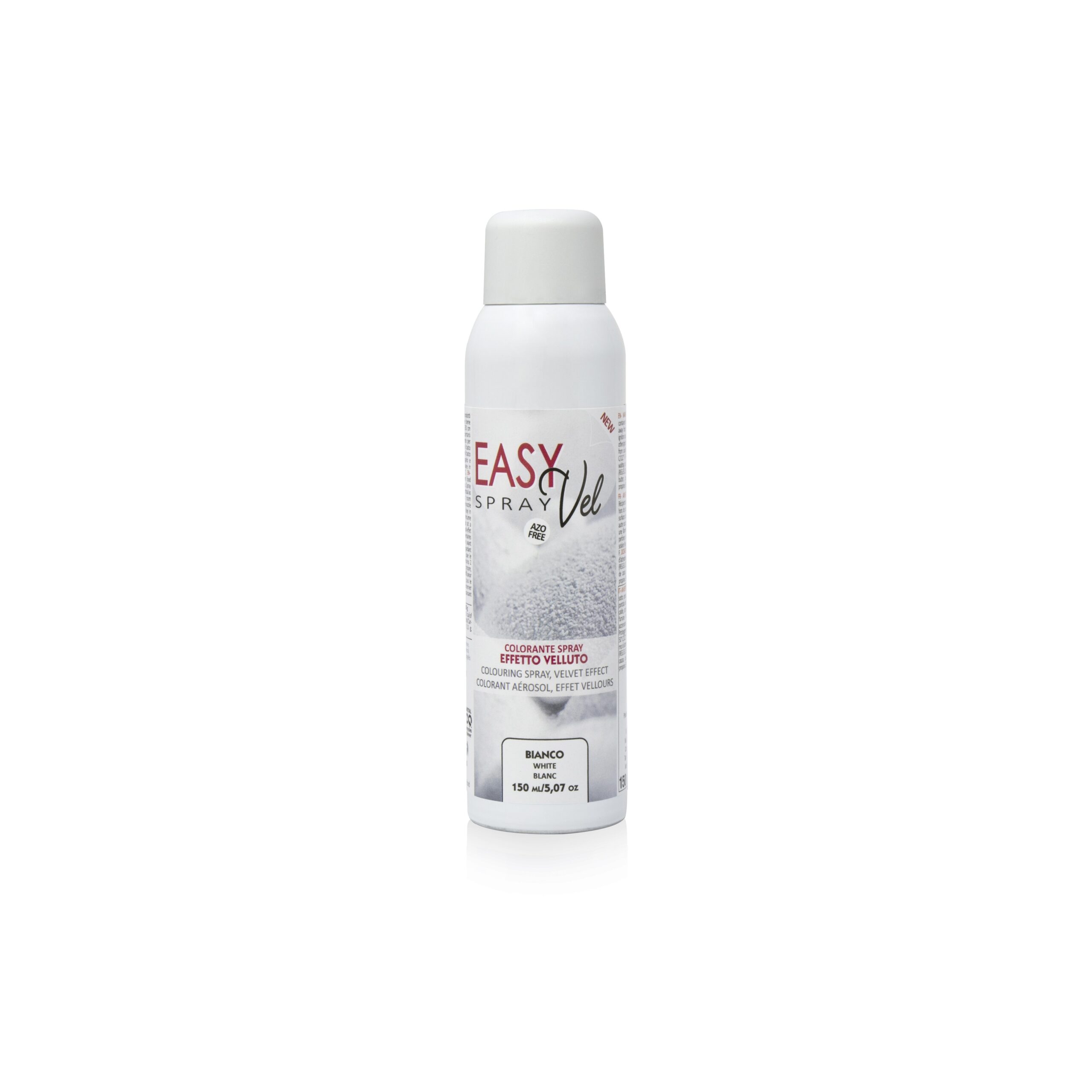 Easy Vel – Spray per Dolci Effetto Velluto 150 ml – BIANCO (AZO