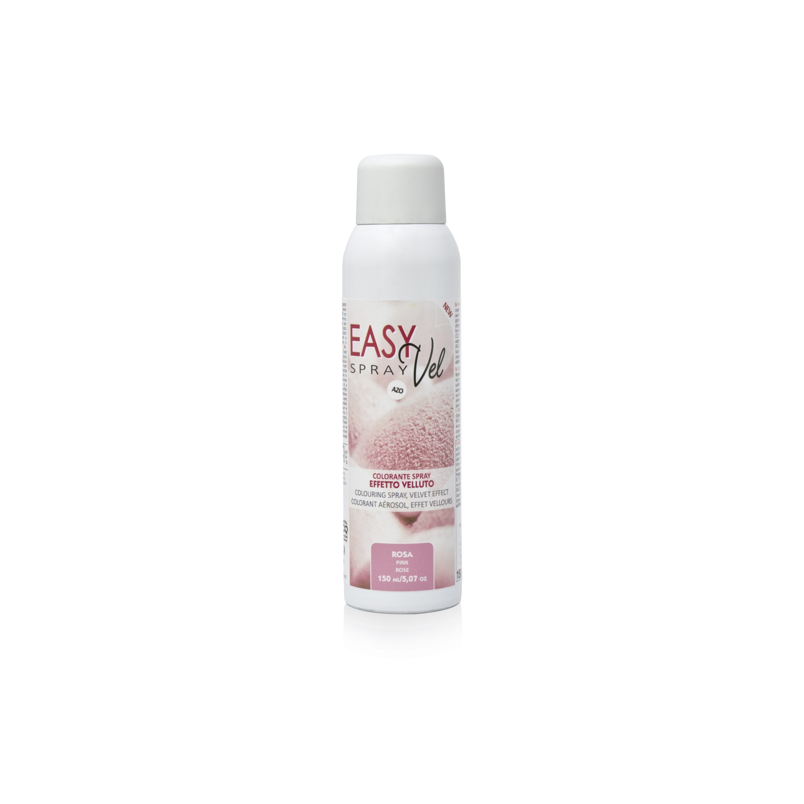 Easy Vel – Spray per Dolci Effetto Velluto 150 ml – ROSA (AZO) NON